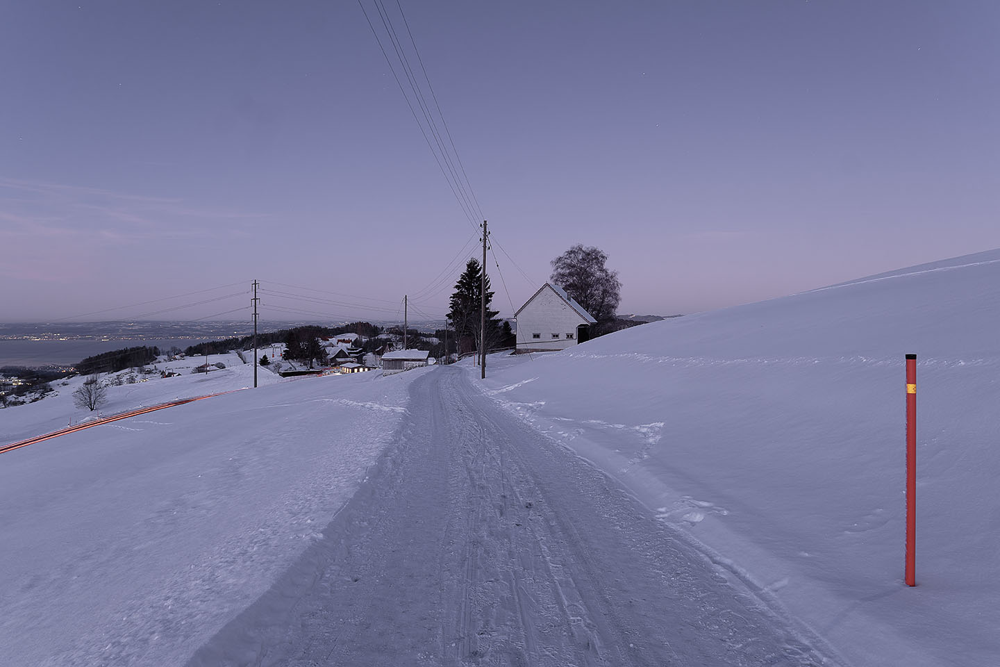 Winterabend ob Heiden